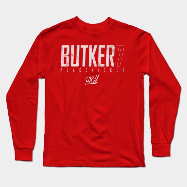 Harrison Butker Kansas City Elite Long Sleeve T-Shirt by TodosRigatSot